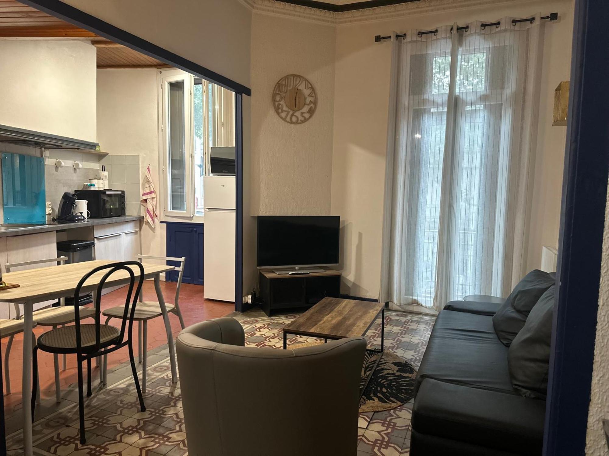 Апартаменти Le Cosy De Mercadet - Parking Gratuit & Wifi Перпіньян Екстер'єр фото